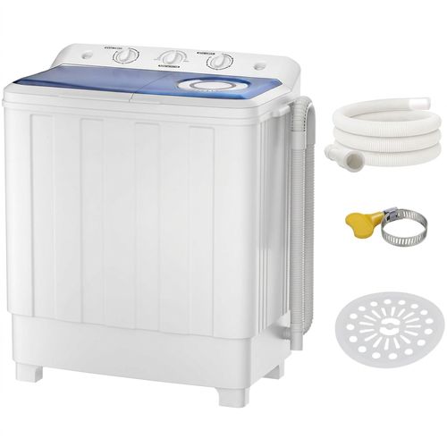 Zynkez 30 lb Twin Tub Washer, 20 lb Wash and 10 lb Spin